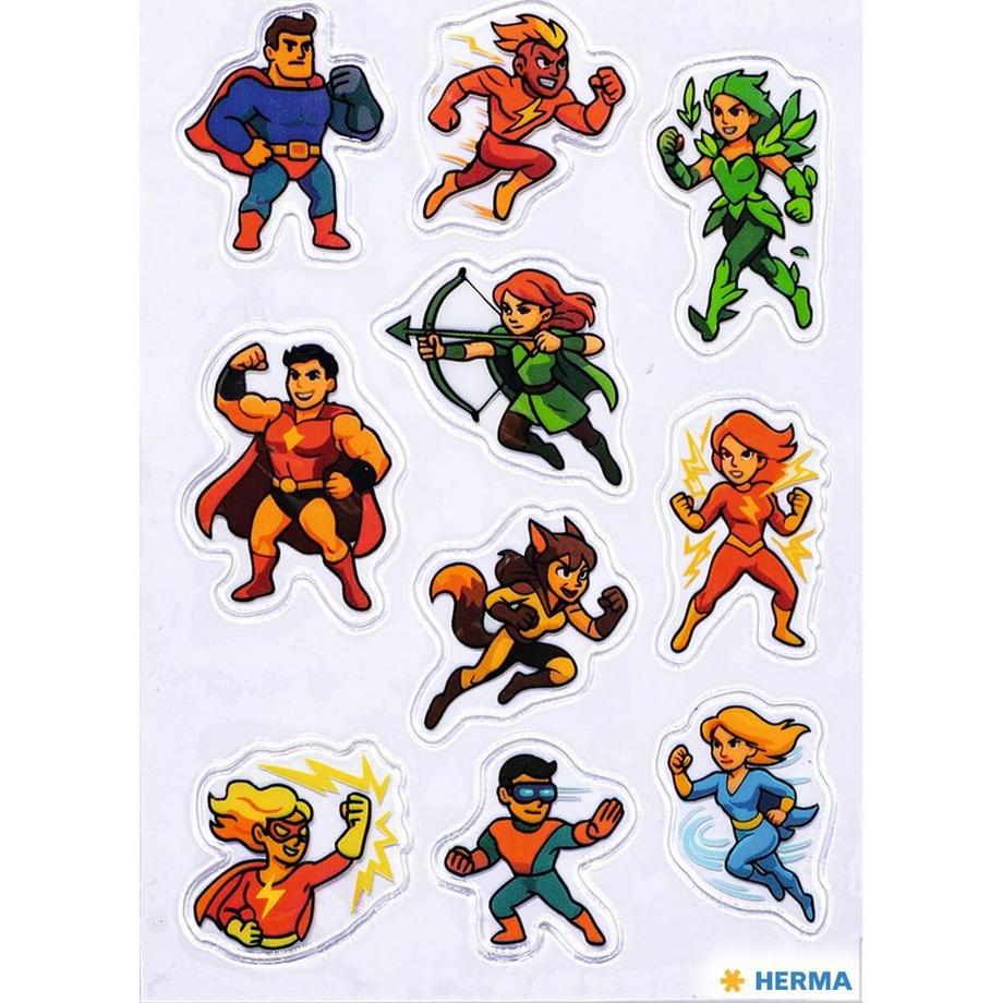 HERMA Motivsticker Superhelden  