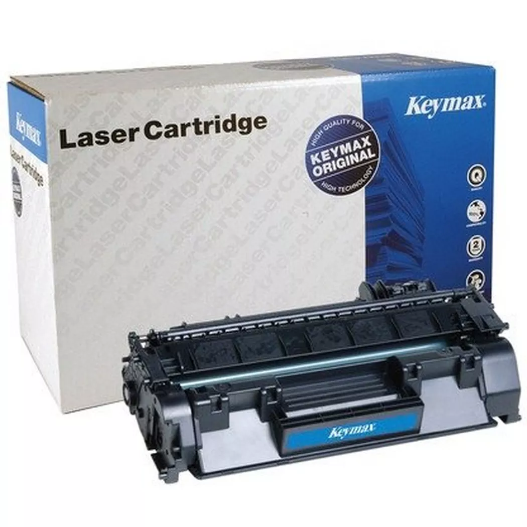 Keymax – Toner-Modul schwarz CF280AKEY zu HP LJ Pro 400 2700 S., One Size
