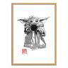 Wall Editions  Art-Poster - Baby Yoda - Pechane Sumie - 50 x 70 cm 