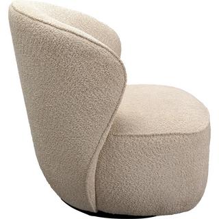 KARE Design Fauteuil pivotant Ellie gris  