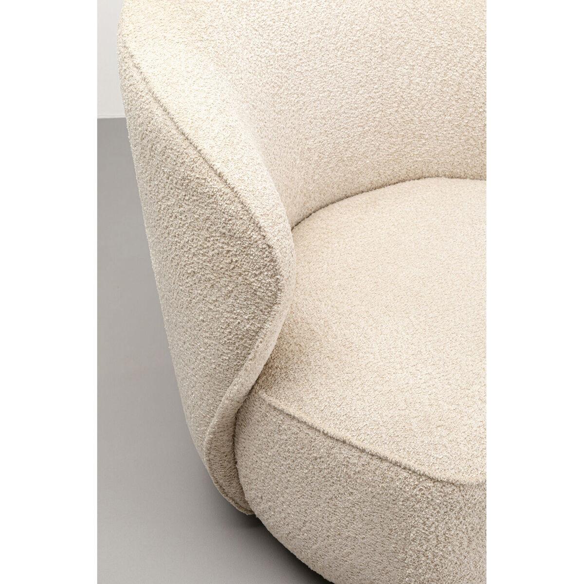 KARE Design Fauteuil pivotant Ellie gris  