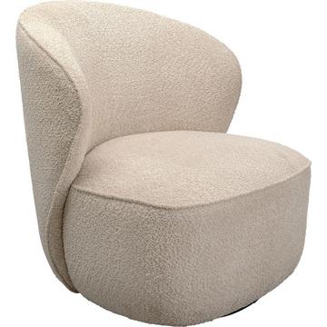 Fauteuil pivotant Ellie gris