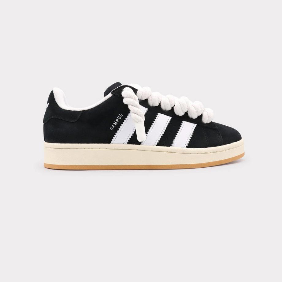 Campus 00s Core Black - Rope Lace White