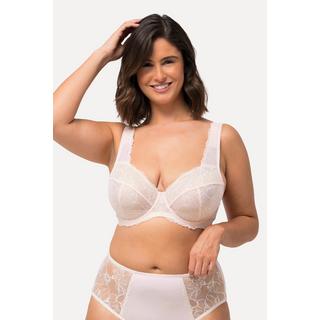 Ulla Popken  Soutien-gorge avec dentelle, armatures et bretelles larges - bonnets B-F 