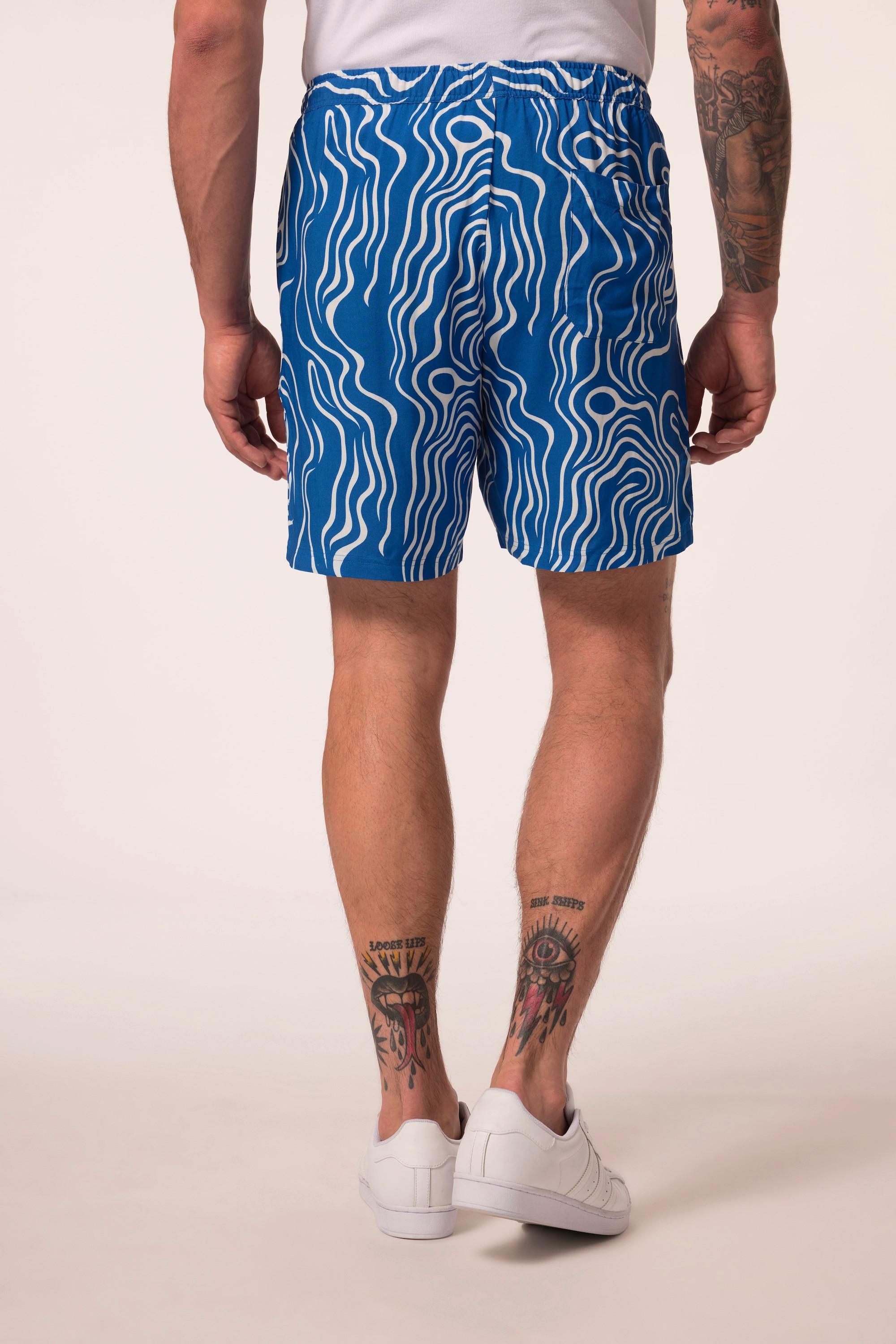 JP1880 Bermuda Stampa All-Over Vita Elastica  