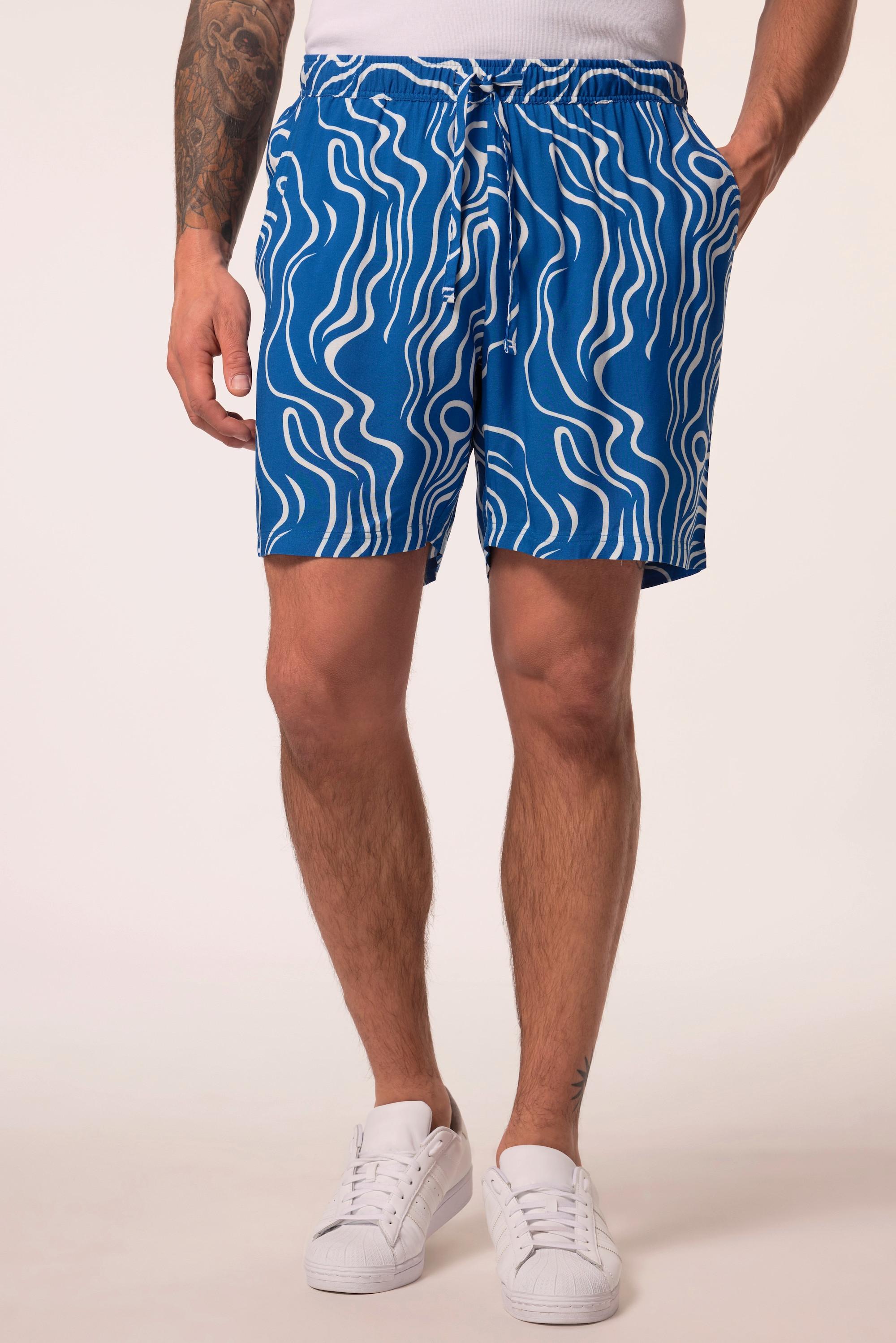 JP1880 Bermuda Stampa All-Over Vita Elastica  