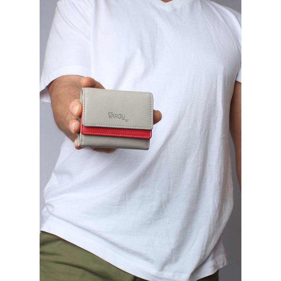 VARGU MELQUIN 1 Echtleder Geldbörse  