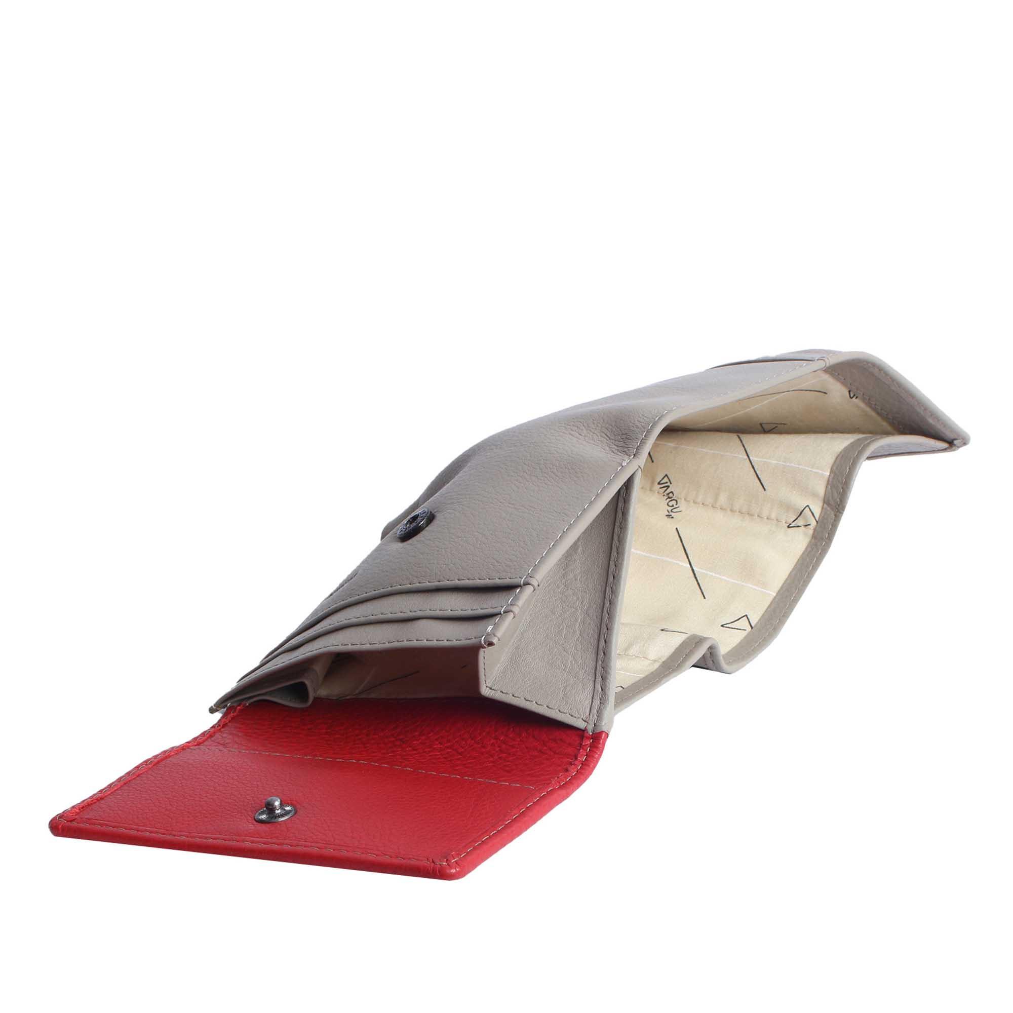 VARGU MELQUIN 1 Portefeuille en Cuir Véritable  