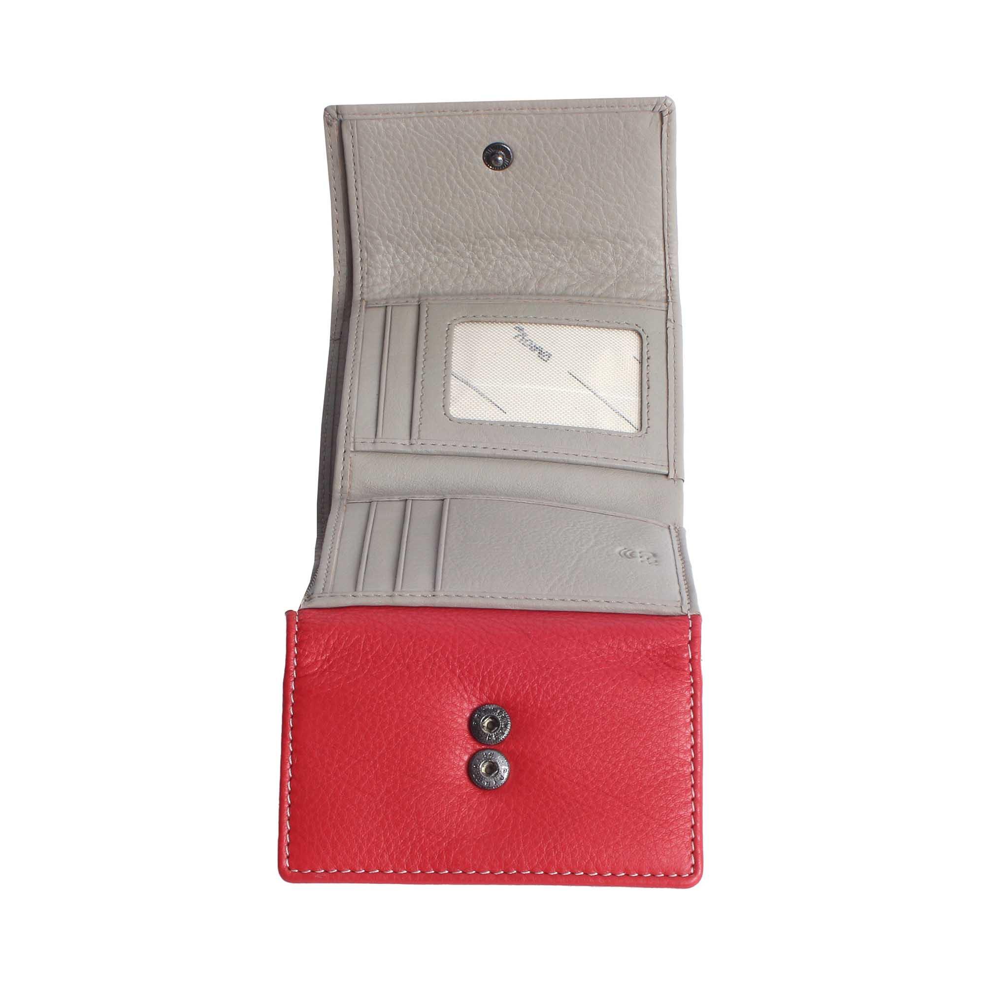 VARGU MELQUIN 1 Portefeuille en Cuir Véritable  