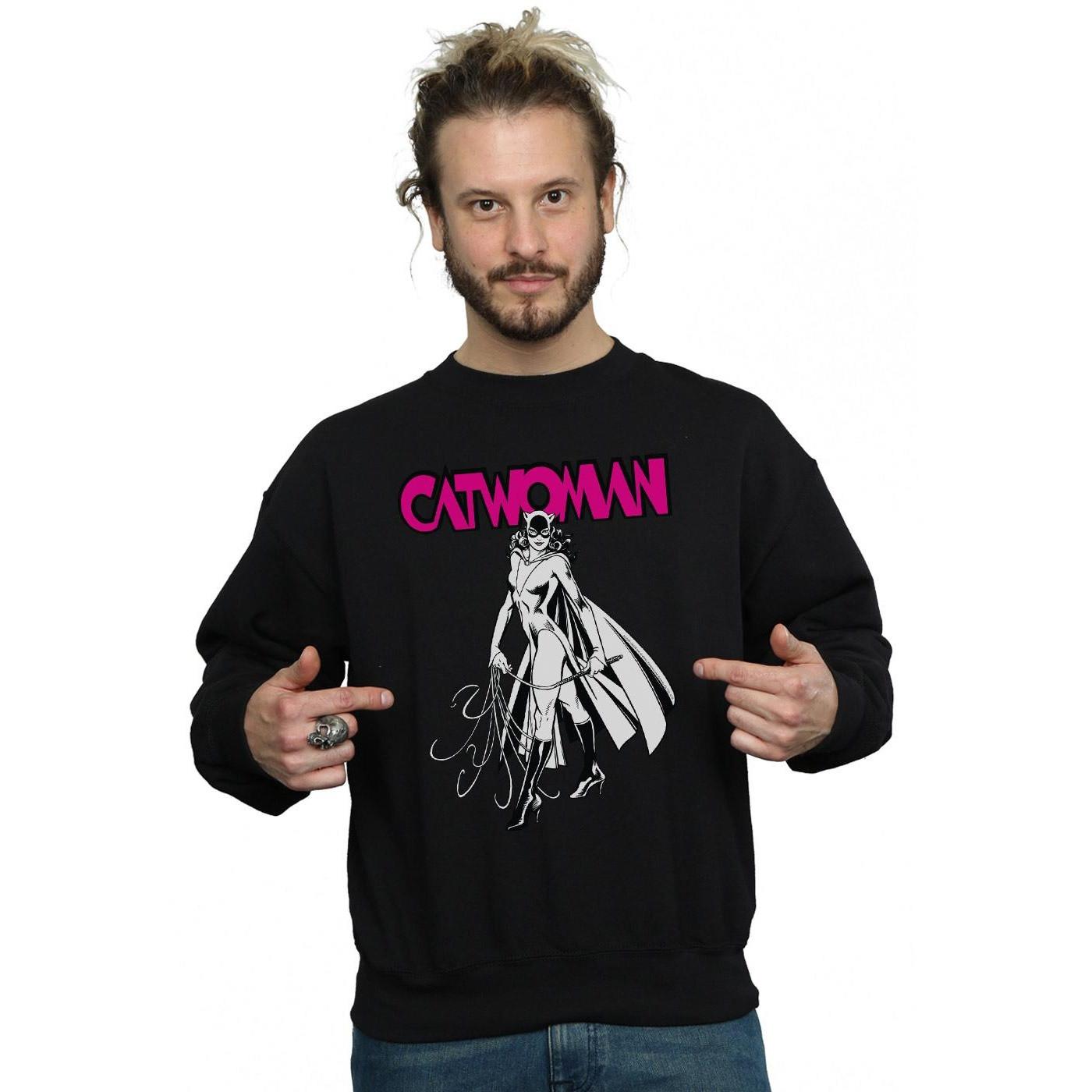 DC COMICS  Catwoman Whip Sweatshirt 