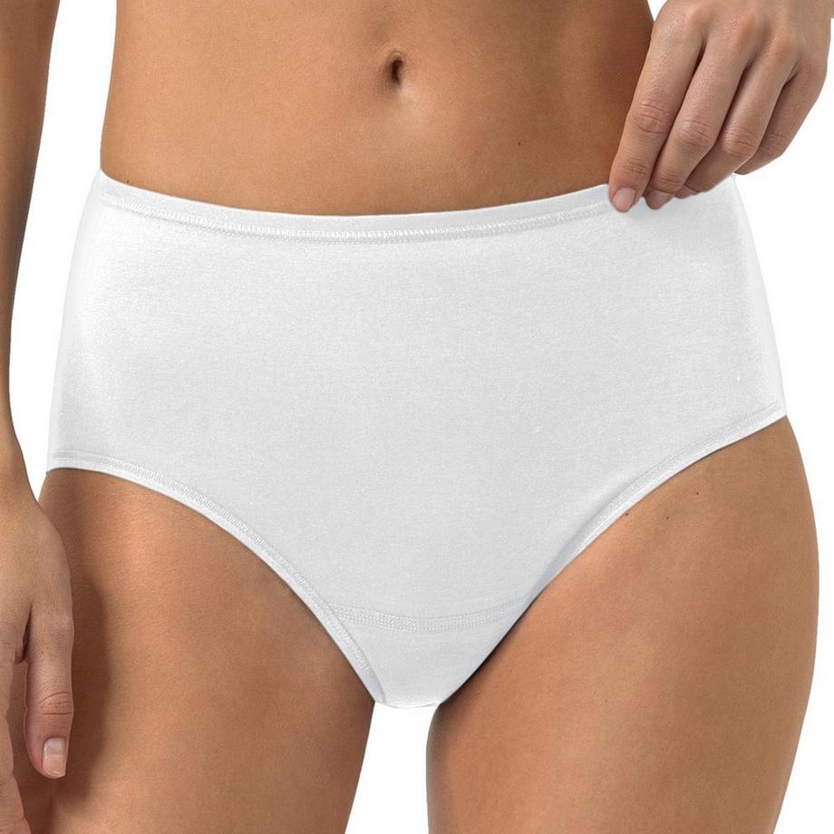 mey Best of Cotton lot de 4 culottes taille haute  