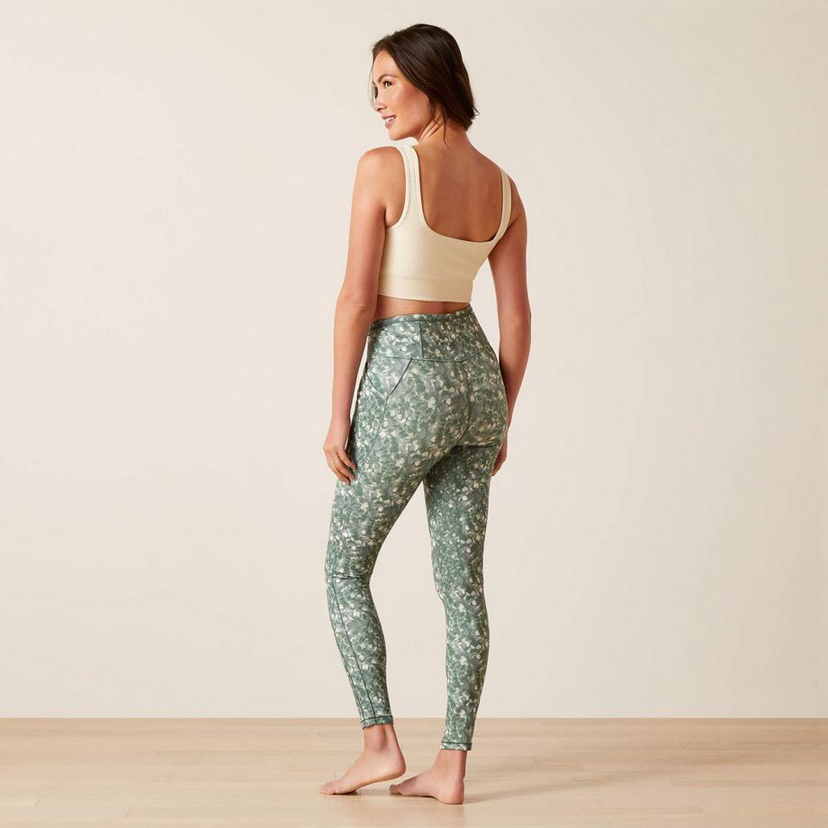 Ariat  leggins da equitazione da donna a media aderenza  eos etch 