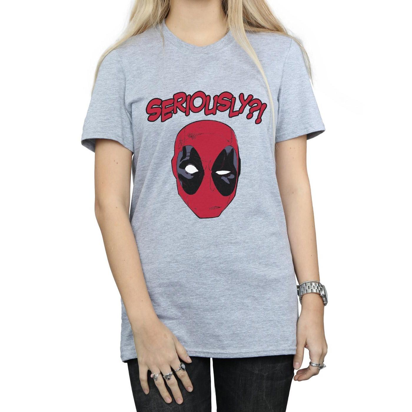 Deadpool Seriously T-Shirt Imprimé  