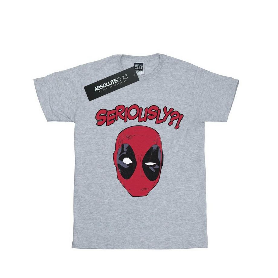 Deadpool Seriously Bedrucktes T-Shirt  