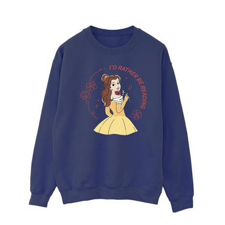 Disney  Sweat BEAUTY AND THE BEAST I'D RATHER BE READING 