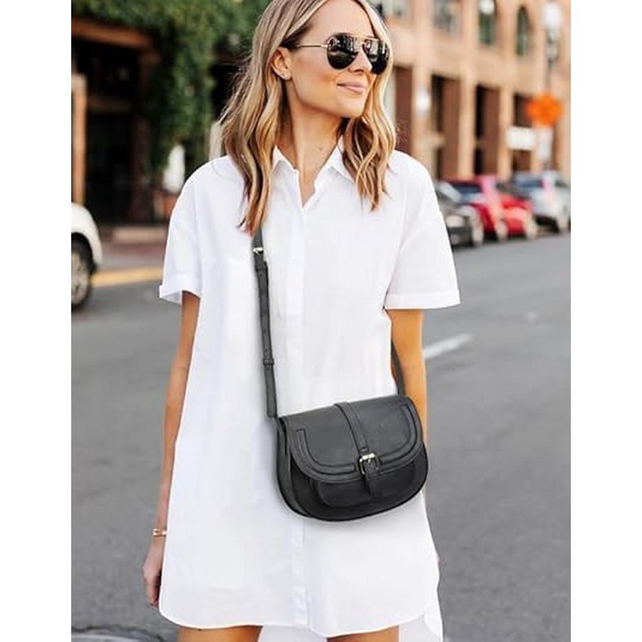Only-bags.store Petit Sac à Bandoulière avec Bandoulière Amovible Réglable  