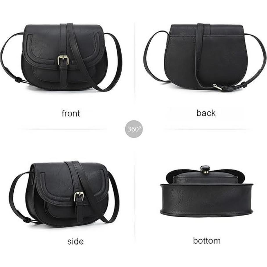 Only-bags.store Petit Sac à Bandoulière avec Bandoulière Amovible Réglable  