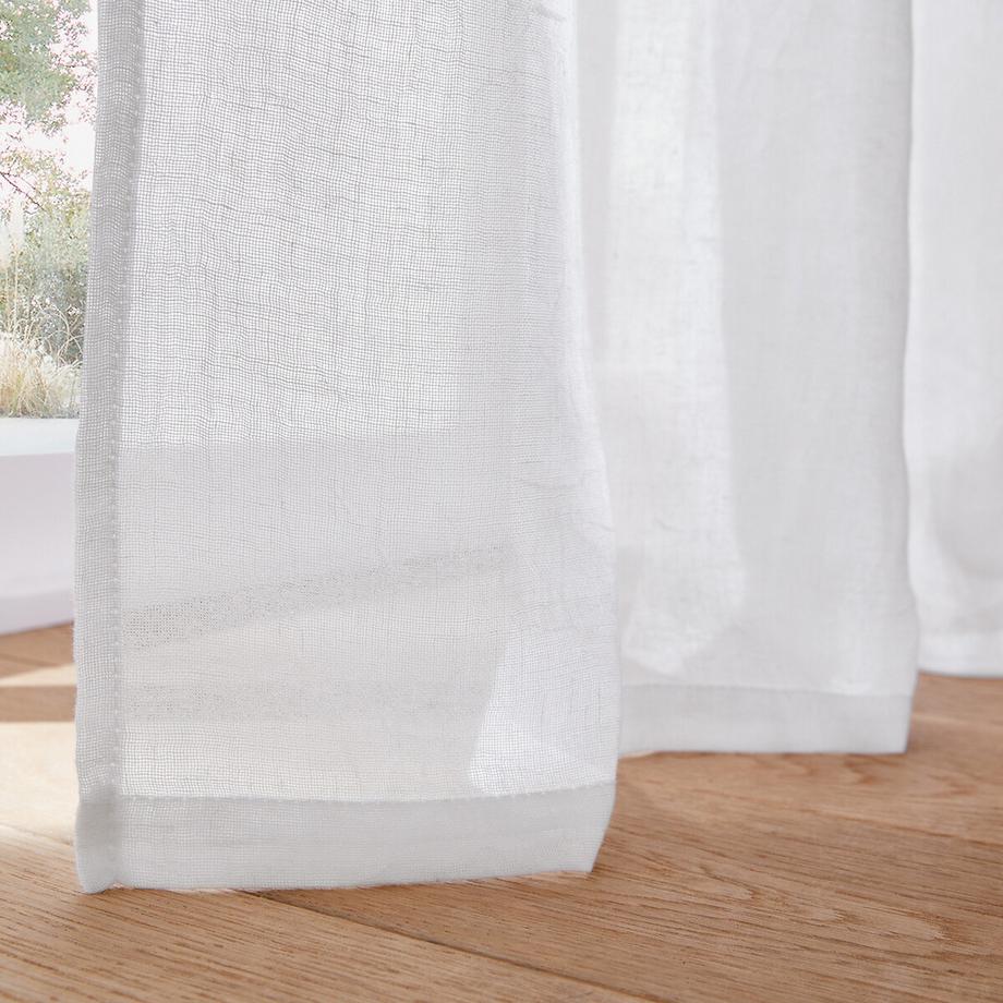 La Redoute Intérieurs Vorhang ARON aus Polyester und Leinen  