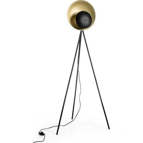 mutoni Lampada da terra design oro altezza 156  