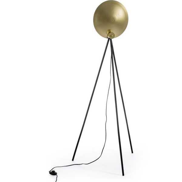 mutoni Lampada da terra design oro altezza 156  