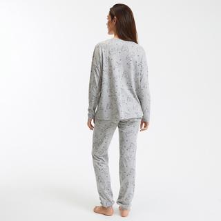 SO'HOME Pyjama Manches Longues Imprimé Ours  
