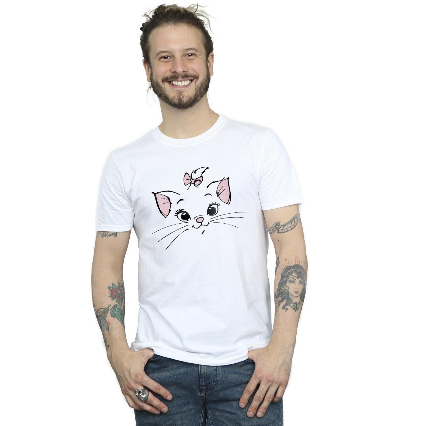 Disney Marie T-Shirt Visage de Chat  