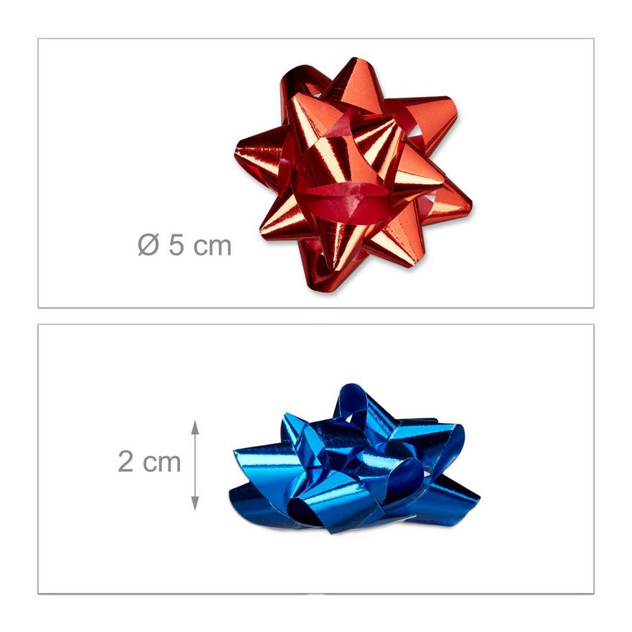 B2X  Petits nœuds cadeaux - 100 pièces 