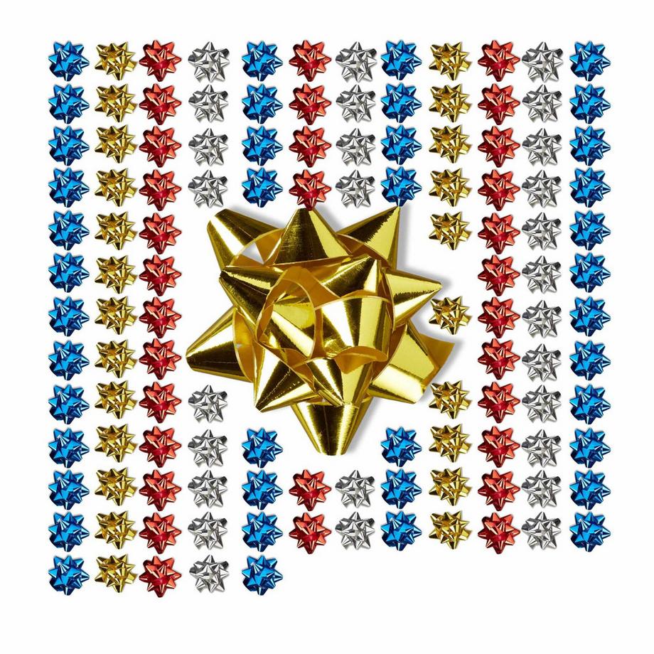 B2X  Petits nœuds cadeaux - 100 pièces 