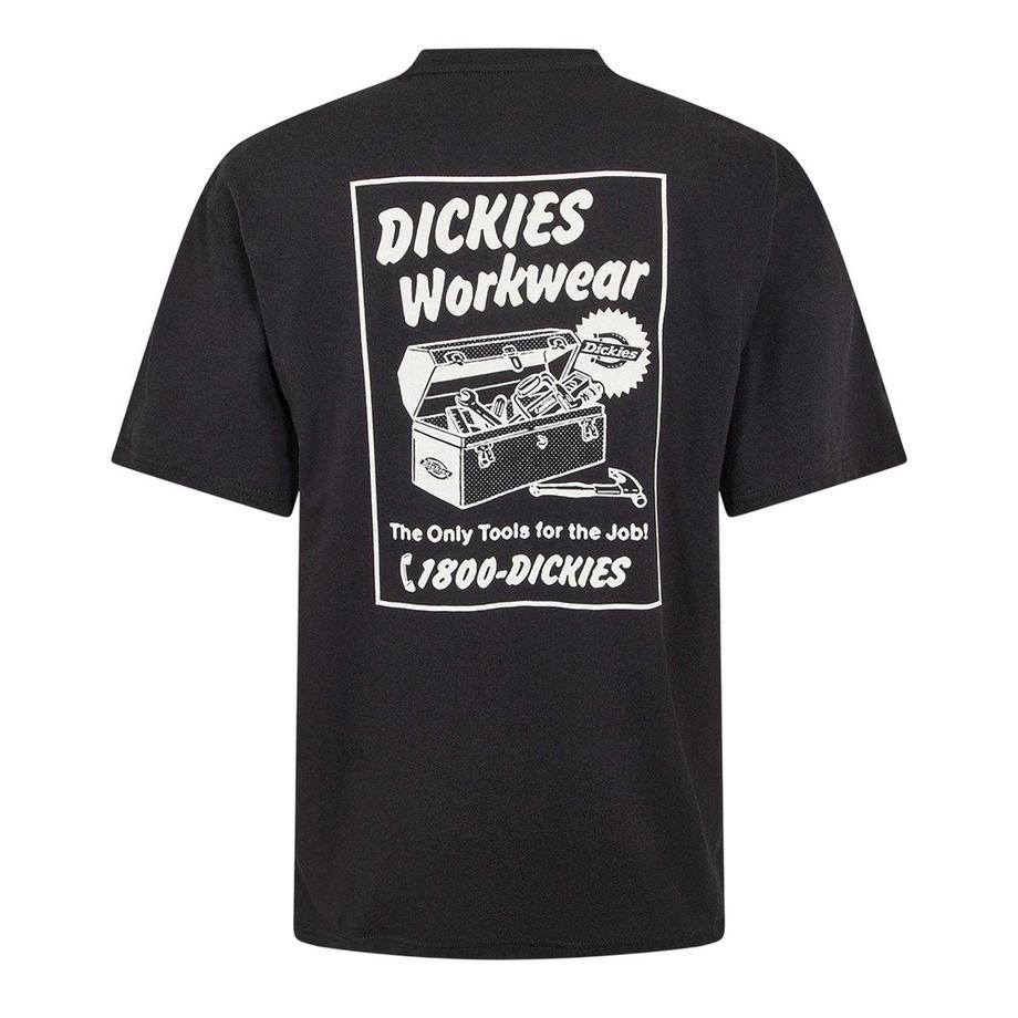 Dickies Maglietta con Logo Stampato  