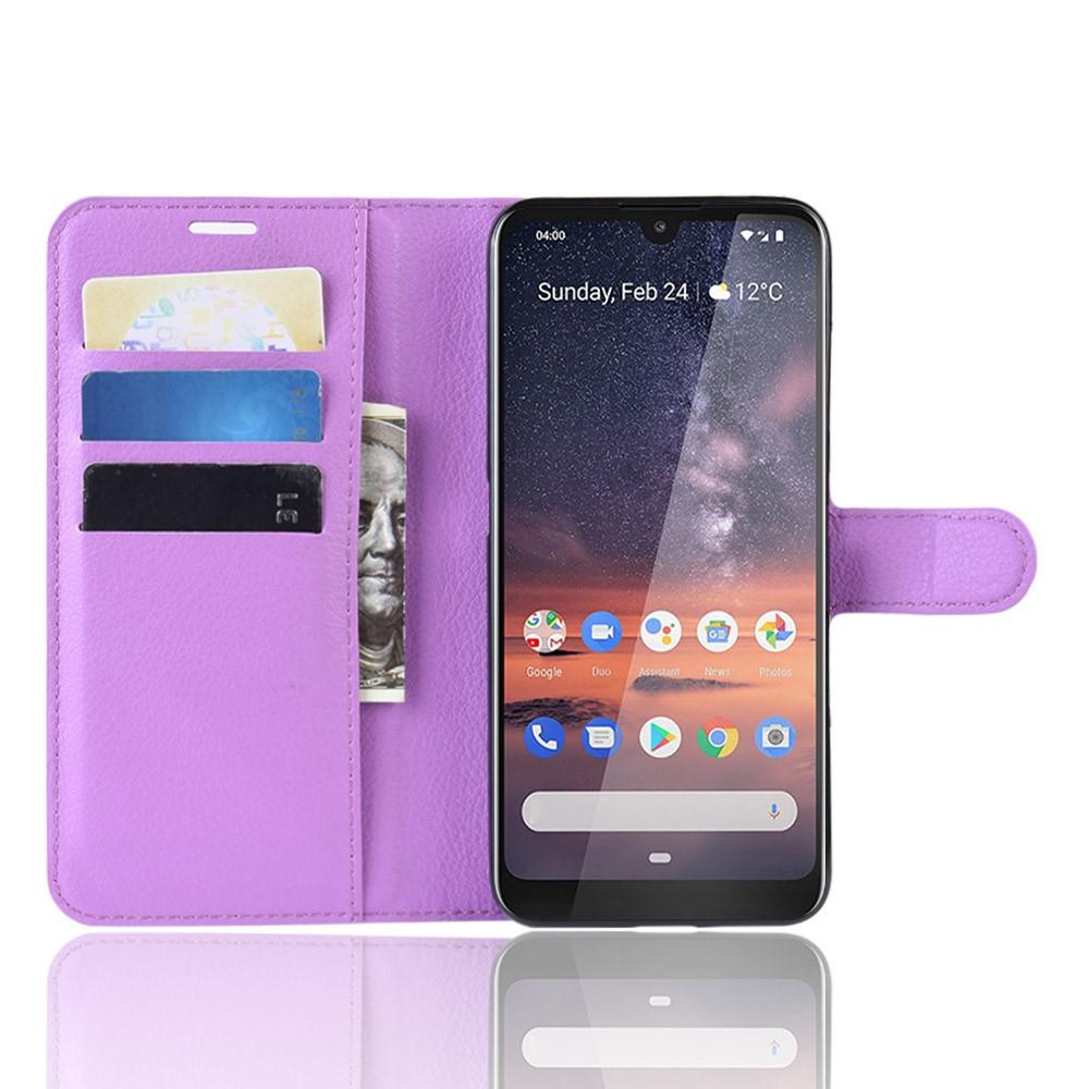 Cover-Discount  Nokia 3.2 - Leder Etui Hülle Mit Kartenfächern 