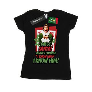 Elf OMG Santa T-Shirt Imprimé  