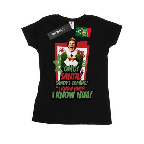 Elf OMG Santa T-Shirt Imprimé  