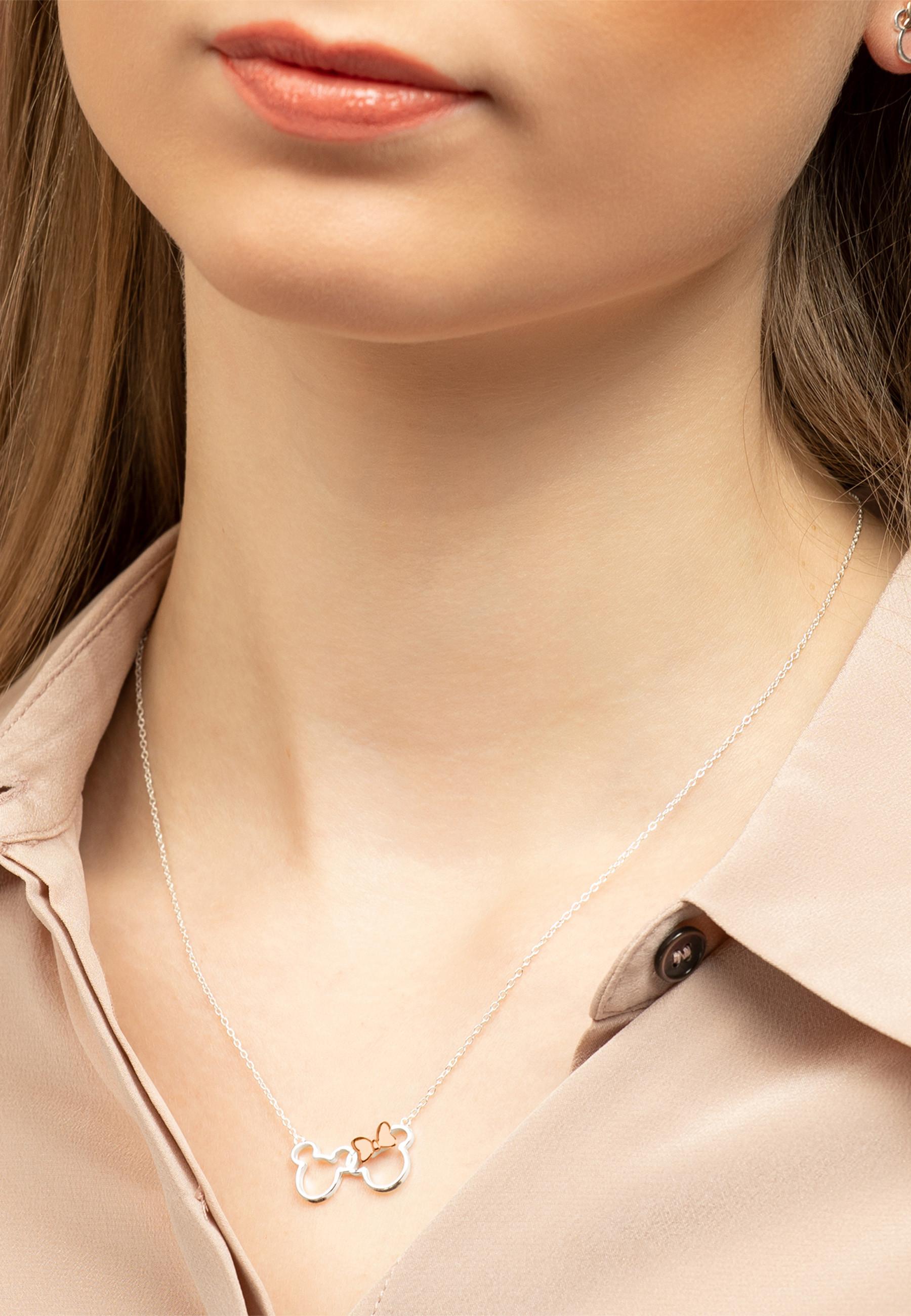 Disney  Collier Mickey & Minnie Mouse 