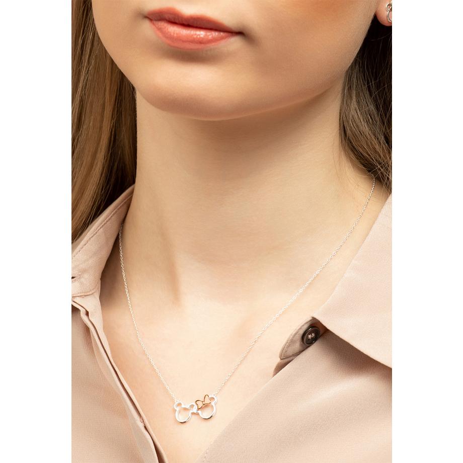 Disney  Collier Mickey & Minnie Mouse 