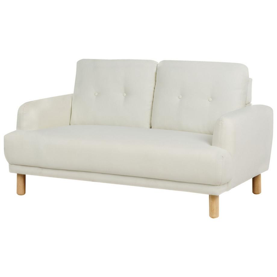 Beliani Divano 2 posti en Tessuto Retrò TUVE  