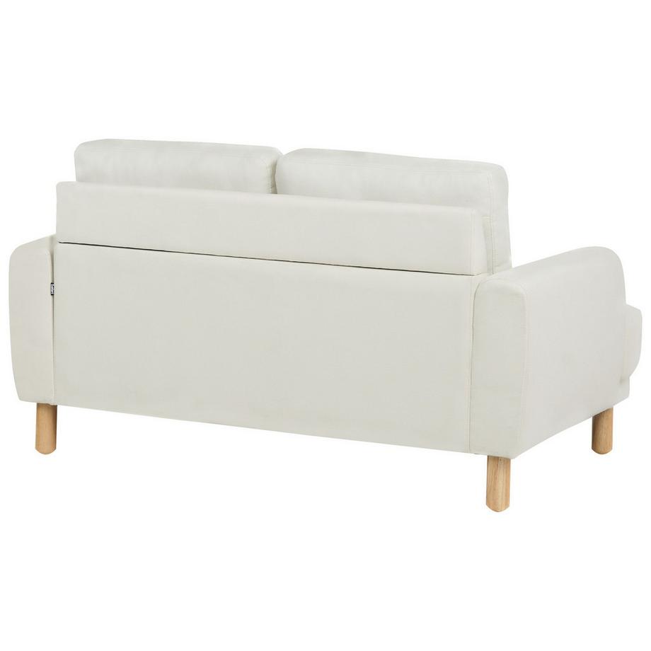 Beliani Divano 2 posti en Tessuto Retrò TUVE  