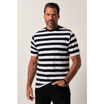 T-Shirt, Halbarm, Rundhals, Ringel