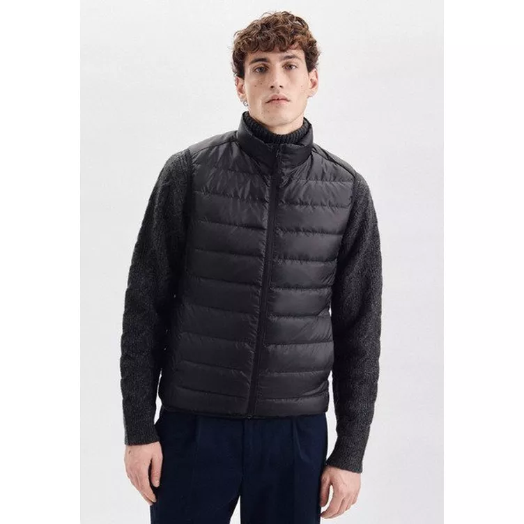 Seidensticker Daunenweste Regular Fit Ohne Arm Uni online kaufen MANOR