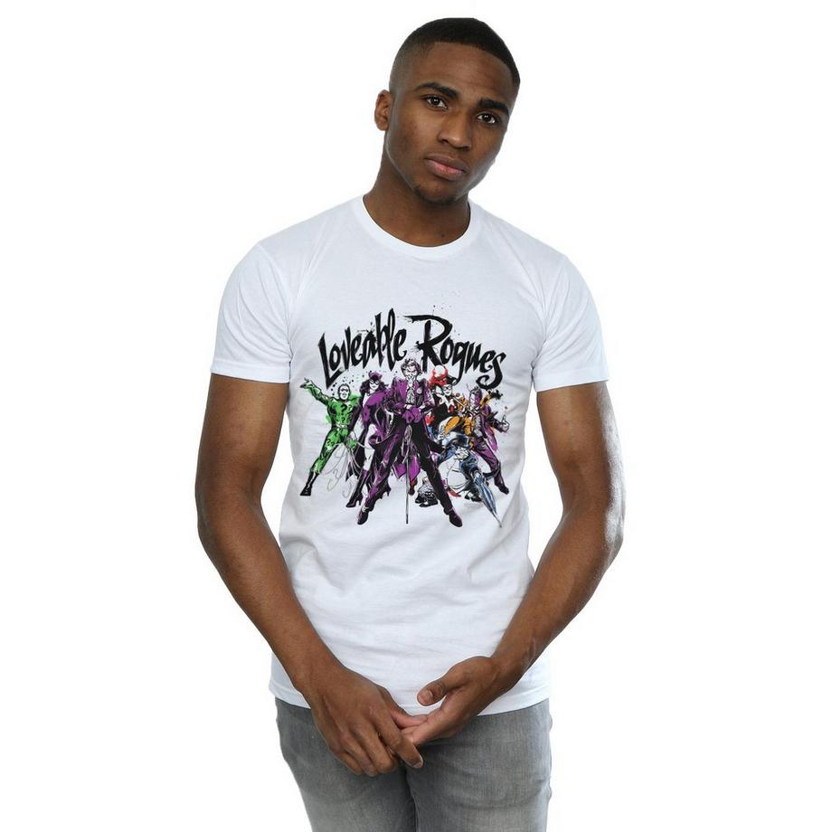 DC COMICS Loveable Rogues T-Shirt  