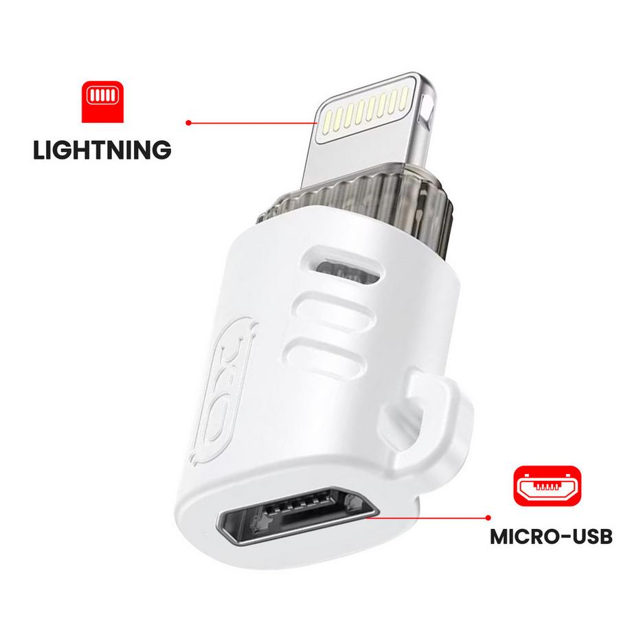 Avizar  Adaptateur Micro-USB vers Lightning XO 