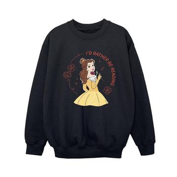 Beauty And The Beast I'd Rather Be Reading Sweatshirt