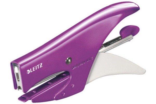 Leitz  LEITZ Heftzange WOW 1.5mm 55312062 violett für 15 Blatt 