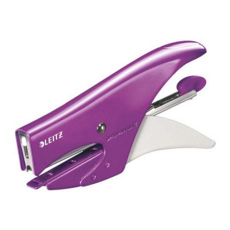 Leitz  LEITZ Heftzange WOW 1.5mm 55312062 violett für 15 Blatt 