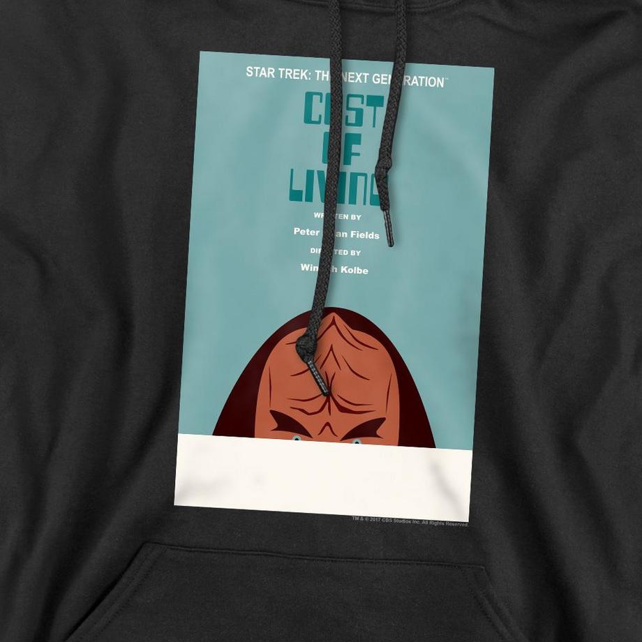Star Trek The Next Generation Stagione 5 Episodio 20 Felpa con Cappuccio  