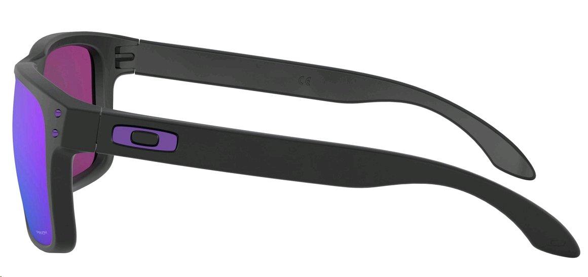 OAKLEY Holbrook Matte Black Prizm Violet Sonnenbrille  