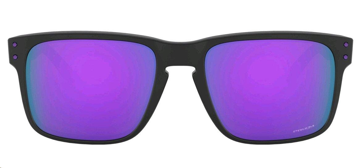 OAKLEY  OO9102-9102K6 - Holbrook Matte Black/Prizm Violet 