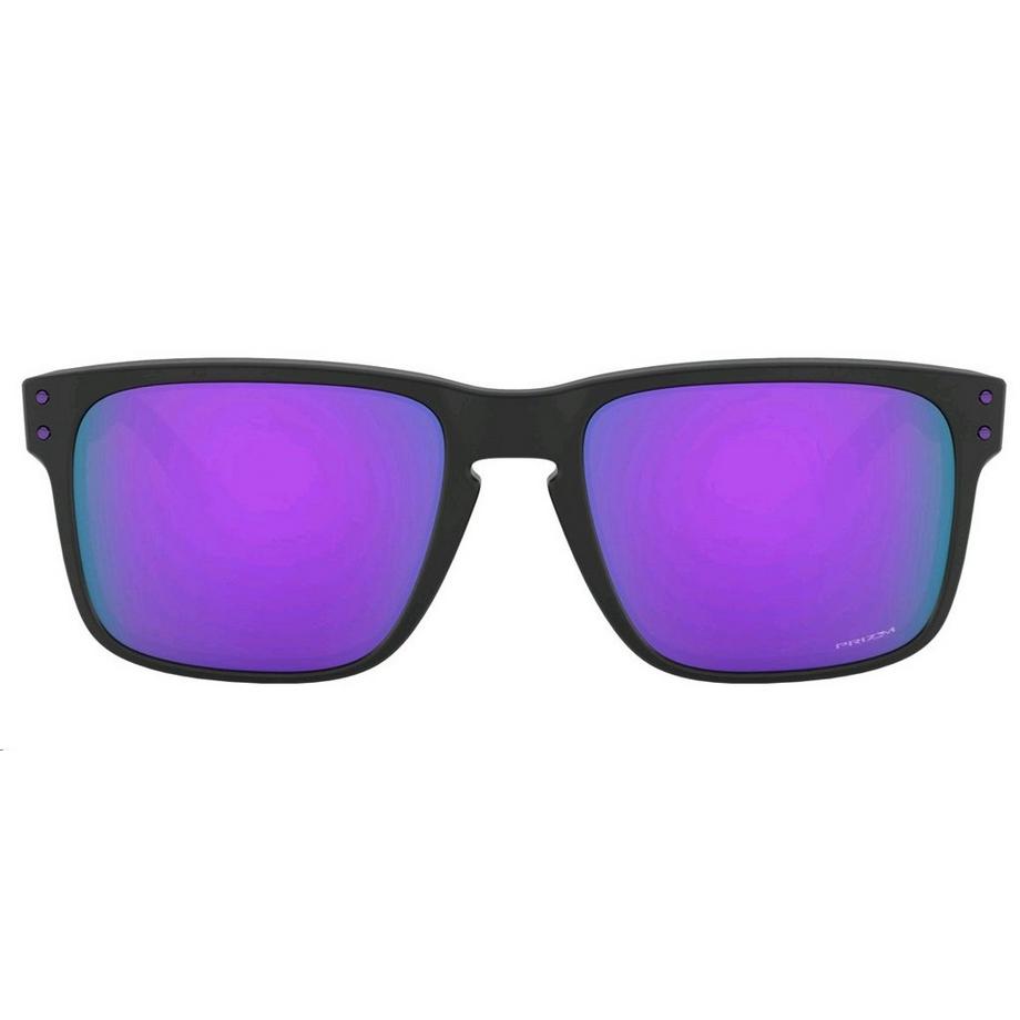OAKLEY Holbrook Matte Black Prizm Violet Sonnenbrille  