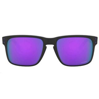OAKLEY Holbrook Matte Black Prizm Violet Sonnenbrille  