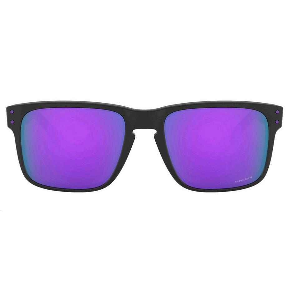 OAKLEY Holbrook Matte Black Prizm Violet Sonnenbrille  