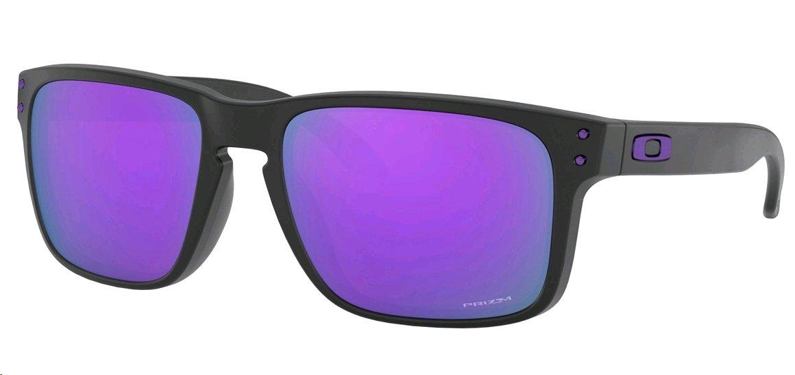 OAKLEY  OO9102-9102K6 - Holbrook Matte Black/Prizm Violet 